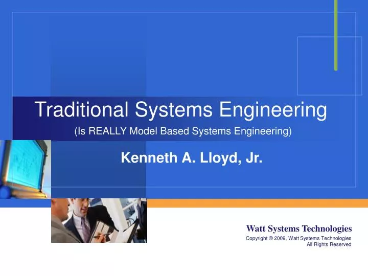 traditional systems engineering