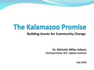 The Kalamazoo Promise