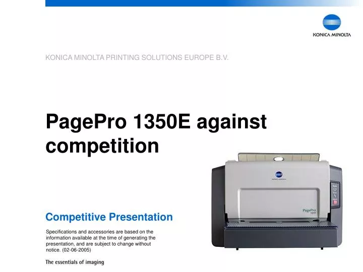 pagepro 1350e against competition