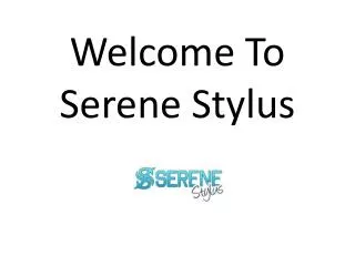 Buy Latest Stylish Pen at Best Price-SereneStylus