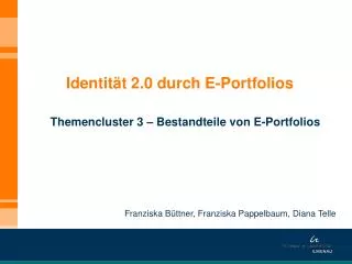 identit t 2 0 durch e portfolios