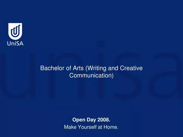 bachelor of arts writing and creative communication