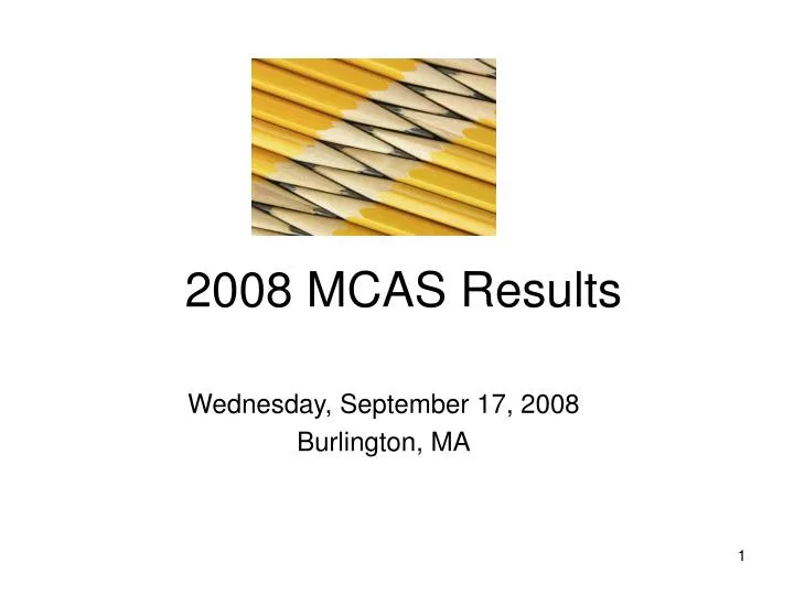 2008 mcas results