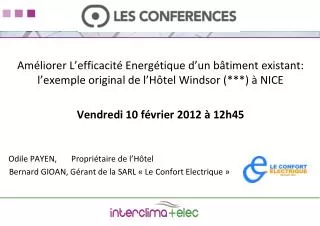 odile payen propri taire de l h tel bernard gioan g rant de la sarl le confort electrique
