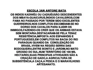 escola jan antoni bata