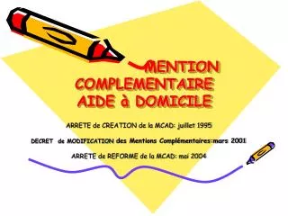 mention complementaire aide domicile
