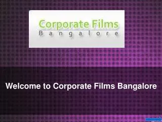 Professional video shooting company bangalore