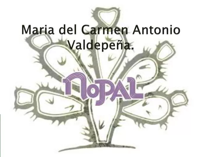 maria del carmen antonio valdepe a