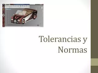 tolerancias y normas