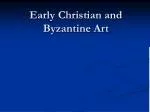 Early Christian and Byzantine Art