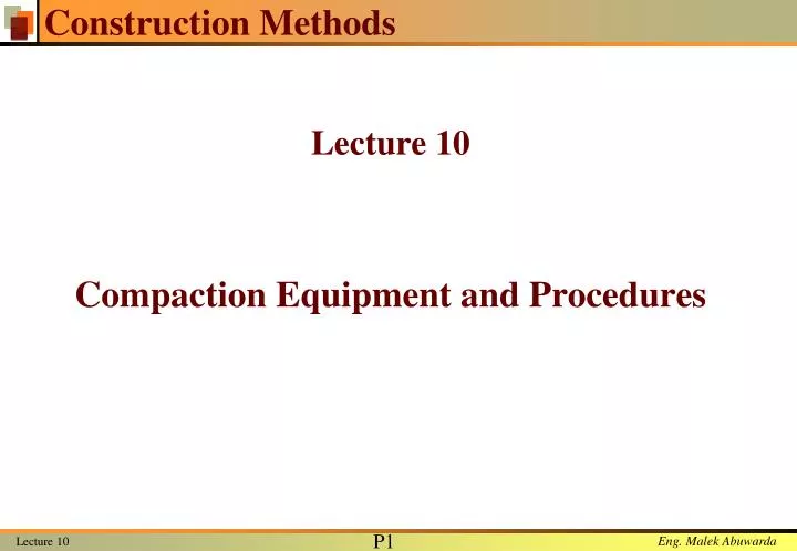 construction methods