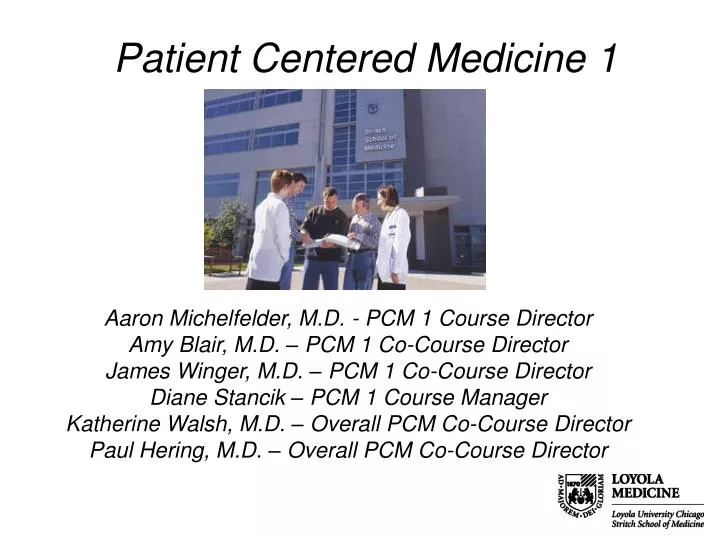 patient centered medicine 1