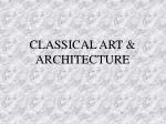 CLASSICAL ART &amp; ARCHITECTURE - slide 1