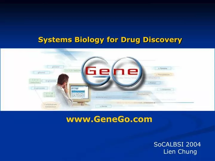systems biology for drug discovery
