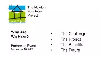 The Newton Eco-Team Project