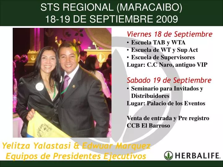 sts regional maracaibo 18 19 de septiembre 2009 patrocinadores