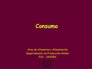 consumo
