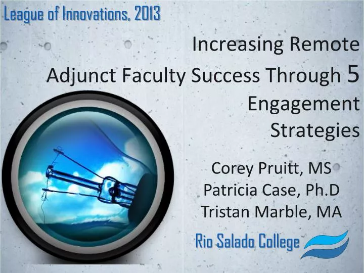 increasing remote adjunct faculty success through 5 engagement strategies