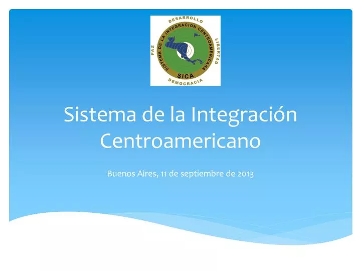 sistema de la integraci n centroamericano