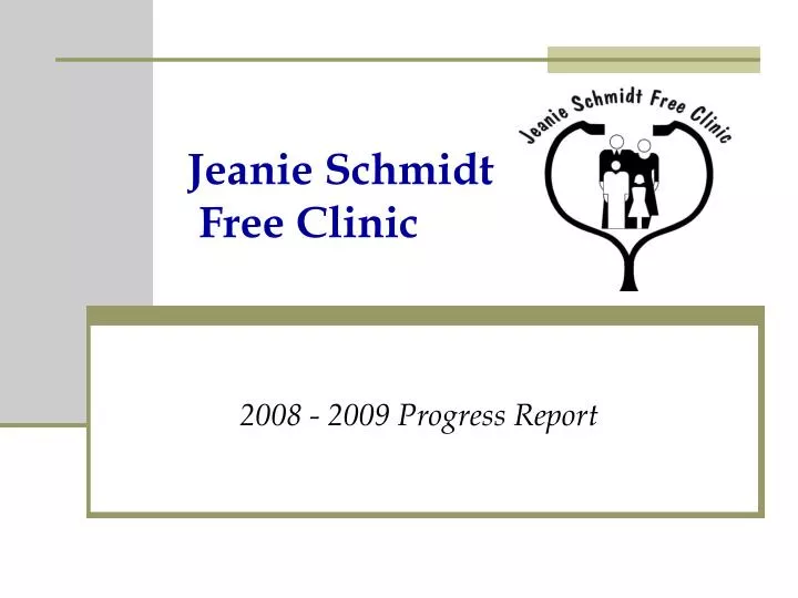jeanie schmidt free clinic