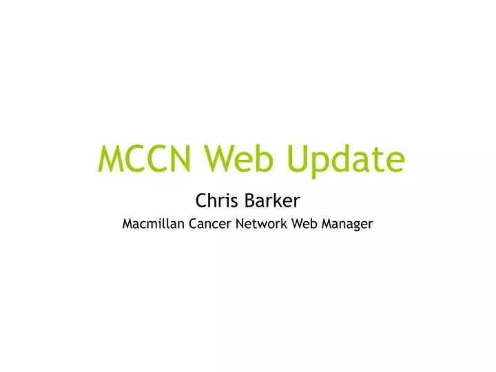 mccn web update