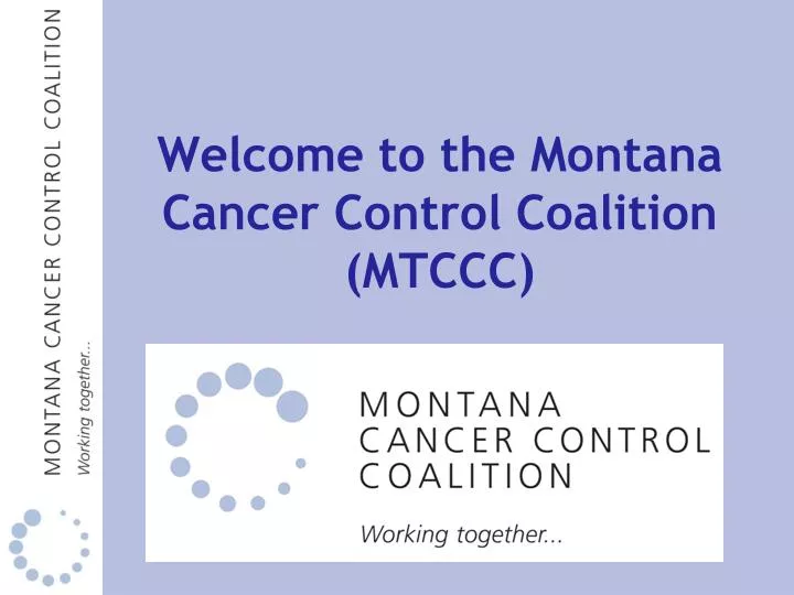 welcome to the montana cancer control coalition mtccc