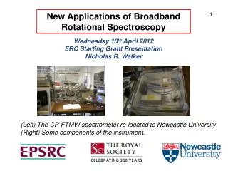 New Applications of Broadband Rotational Spectroscopy