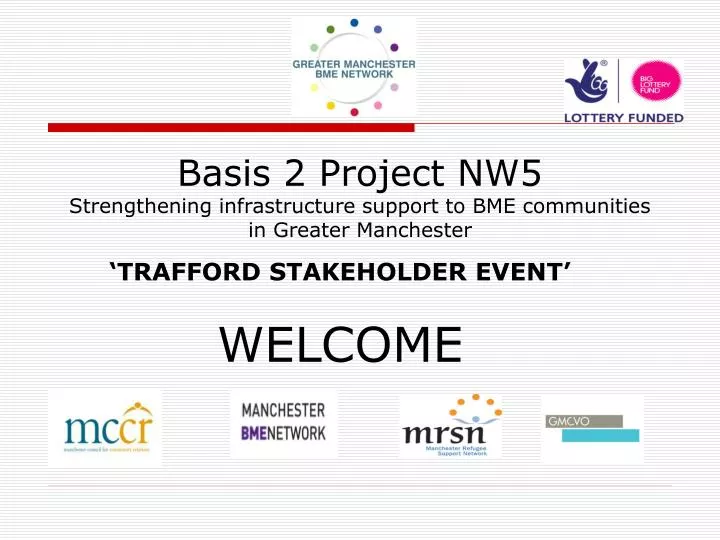 basis 2 project nw5 strengthening infrastructure support to bme communities in greater manchester