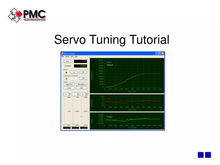 servo tuning tutorial