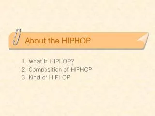 About the HIPHOP