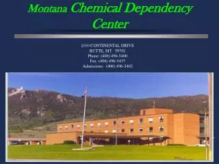 Montana Chemical Dependency Center