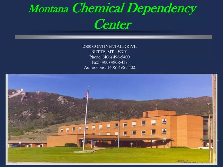montana chemical dependency center