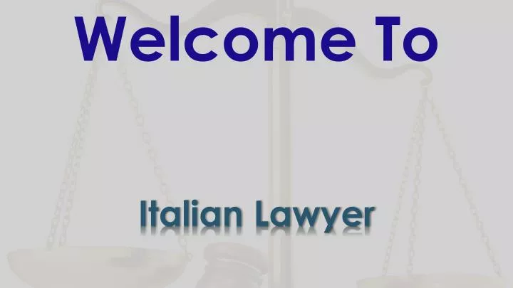 italian lawyer