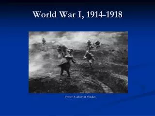 world war i 1914 1918