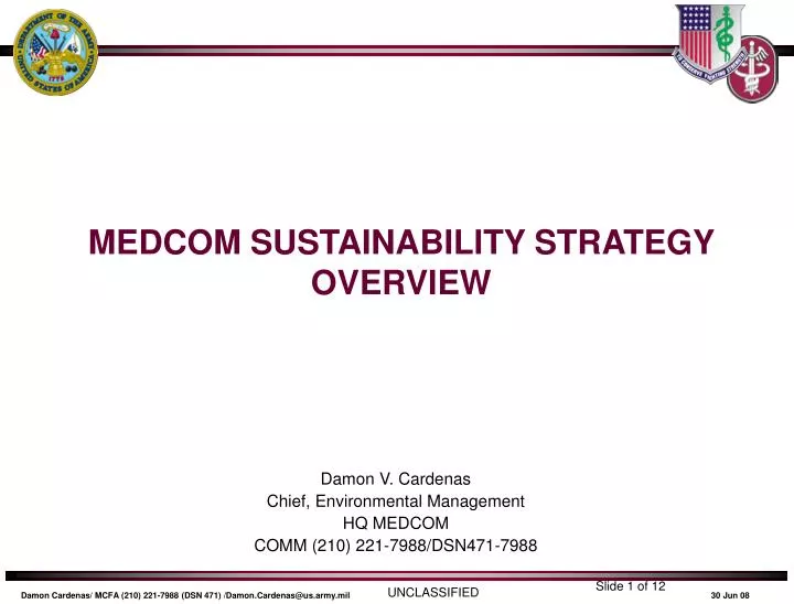 medcom sustainability strategy overview