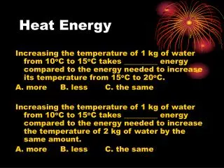 Heat Energy