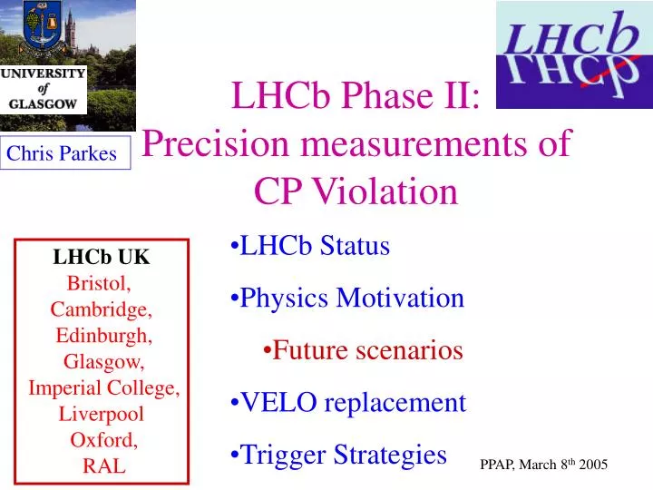 lhcb phase ii precision measurements of cp violation