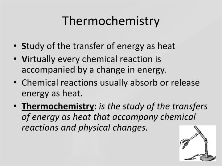 thermochemistry