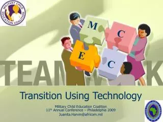 Transition Using Technology