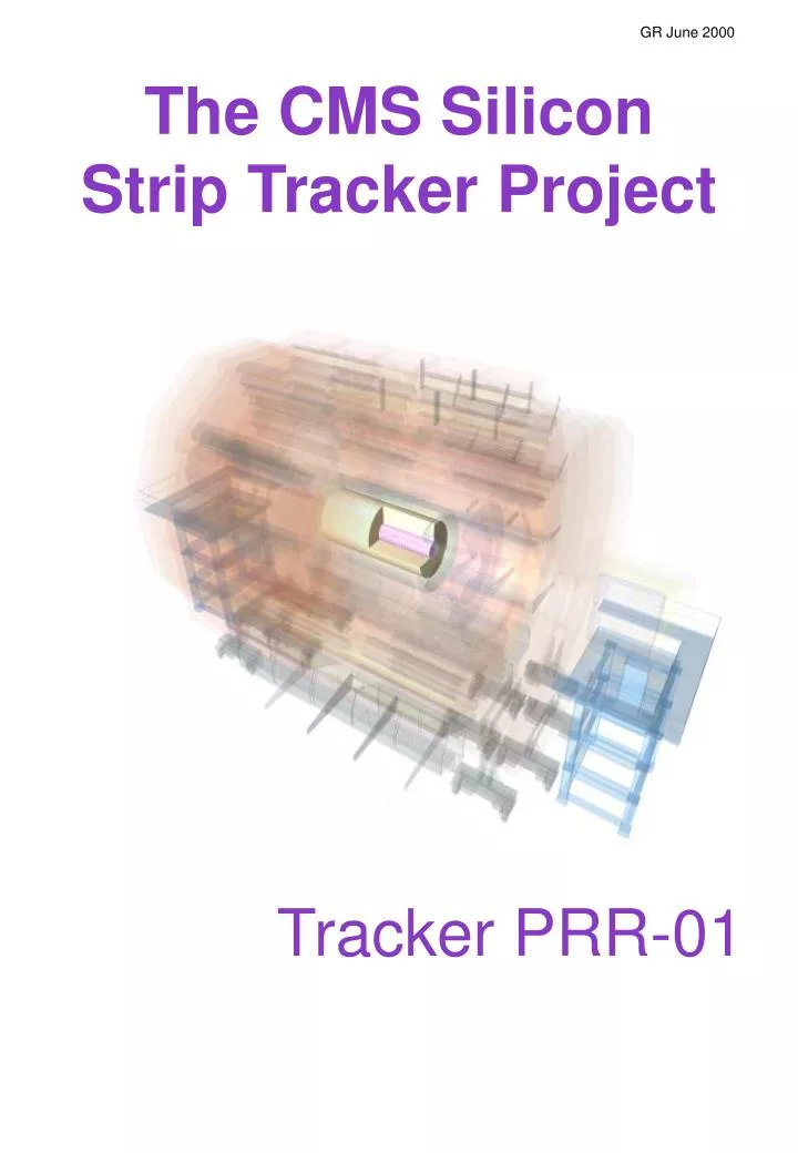 the cms silicon strip tracker project