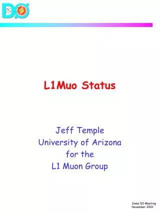 L1Muo Status