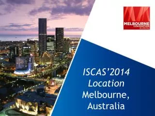 ISCAS ’ 2014 Location Melbourne, Australia