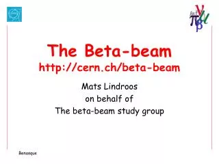 The Beta-beam cern.ch/beta-beam