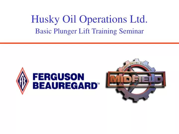 husky oil operations ltd