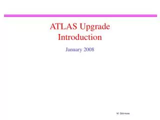 ATLAS Upgrade Introduction