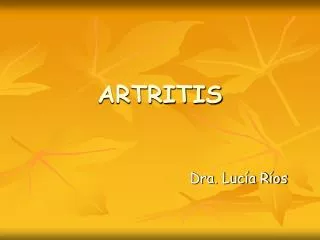 artritis