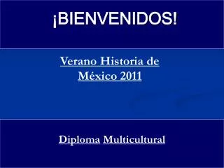 bienvenidos
