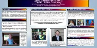 AMERICAN ACADEMY OF PEDIATRICS PARENT ADVISORY GROUP (PAG)