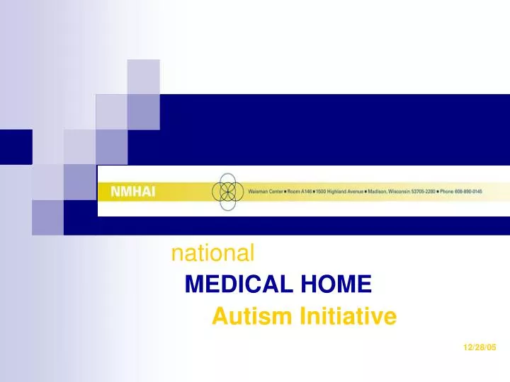 national medical home autism initiative 12 28 05