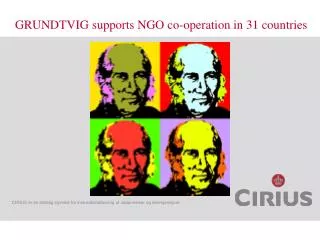 GRUNDTVIG supports NGO co-operation in 31 countries